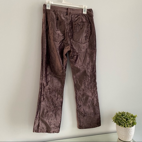 Free People Velvet Crop Flare - Picture 6 of 9